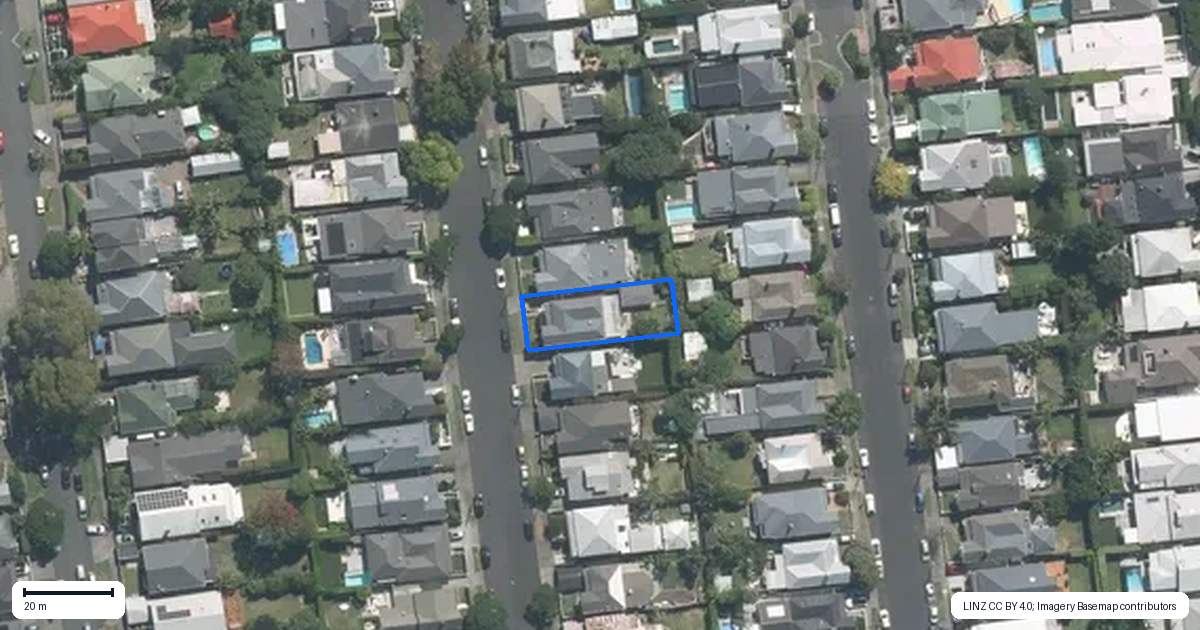 Property context map for 46 Albany Road, Ponsonby, Auckland