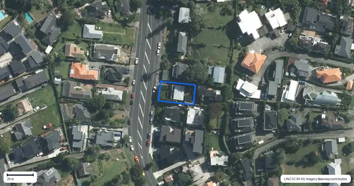 Property context map for 54 Reihana Street, Orakei, Auckland