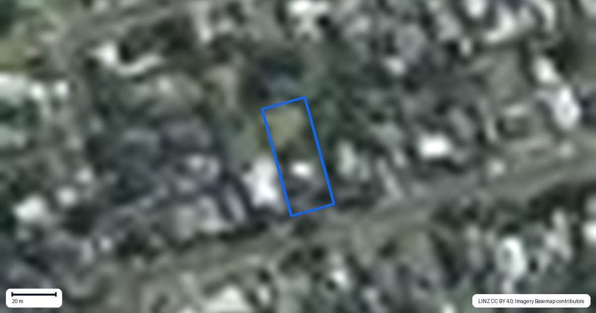 Property context map for 6 First View Avenue, Beachlands, Auckland