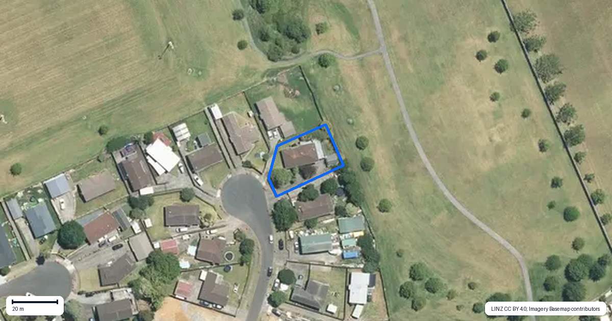 Property context map for 24 Southview Place, Wattle Downs, Auckland