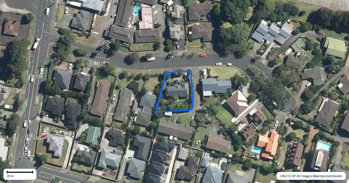 Property context map for 9 Vagus Place, Royal Oak, Auckland