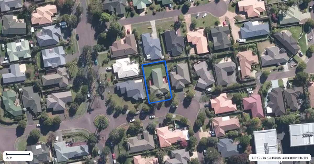 Property context map for 4 Rutgers Place, Albany, Auckland