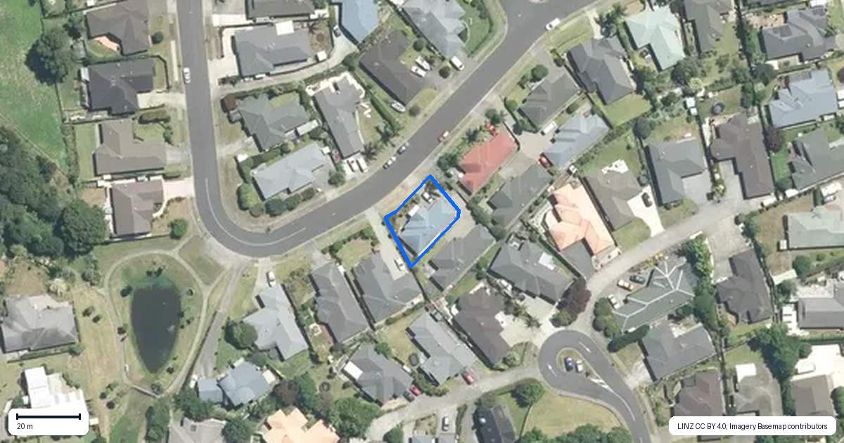 Property context map for 16 Max Short Drive, Pukekohe