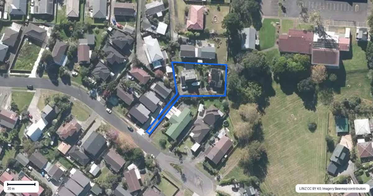 Property context map for 1/18 Cairngorm Place, Highland Park, Auckland