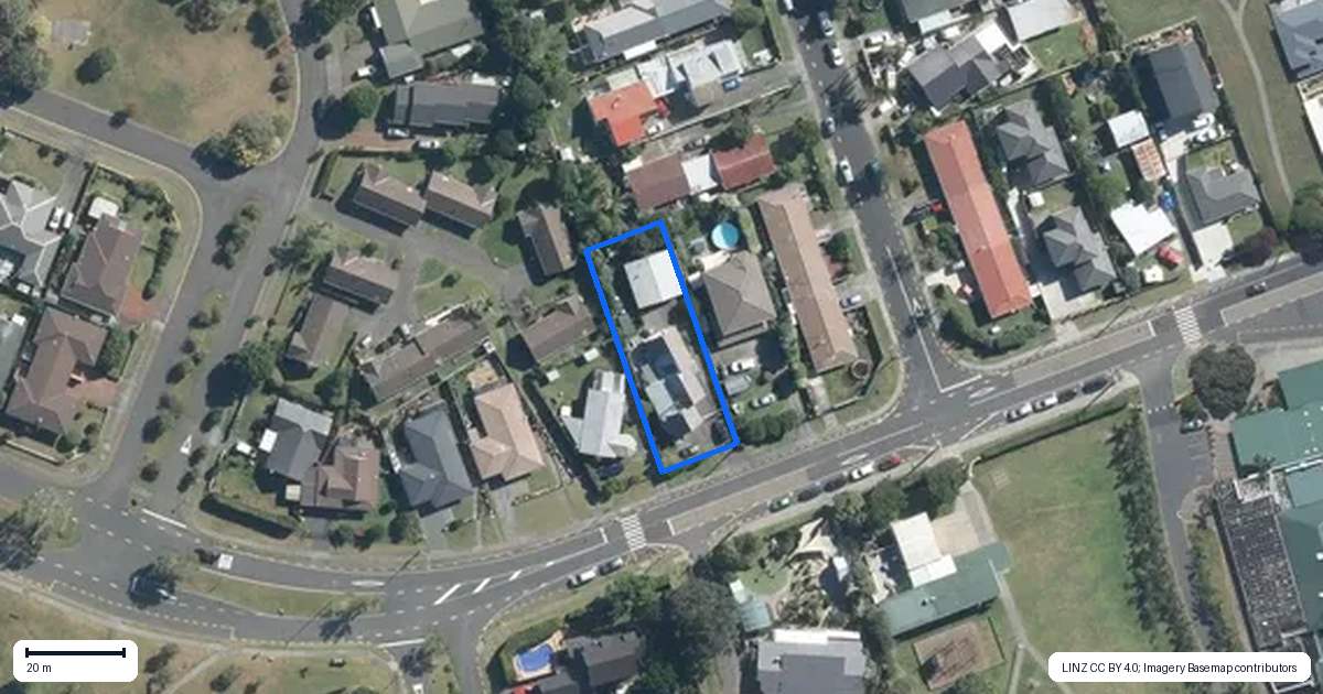 Property context map for 91 Riverside Road, Orewa