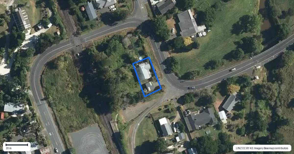 Property context map for 3 Cane Road, Waimauku
