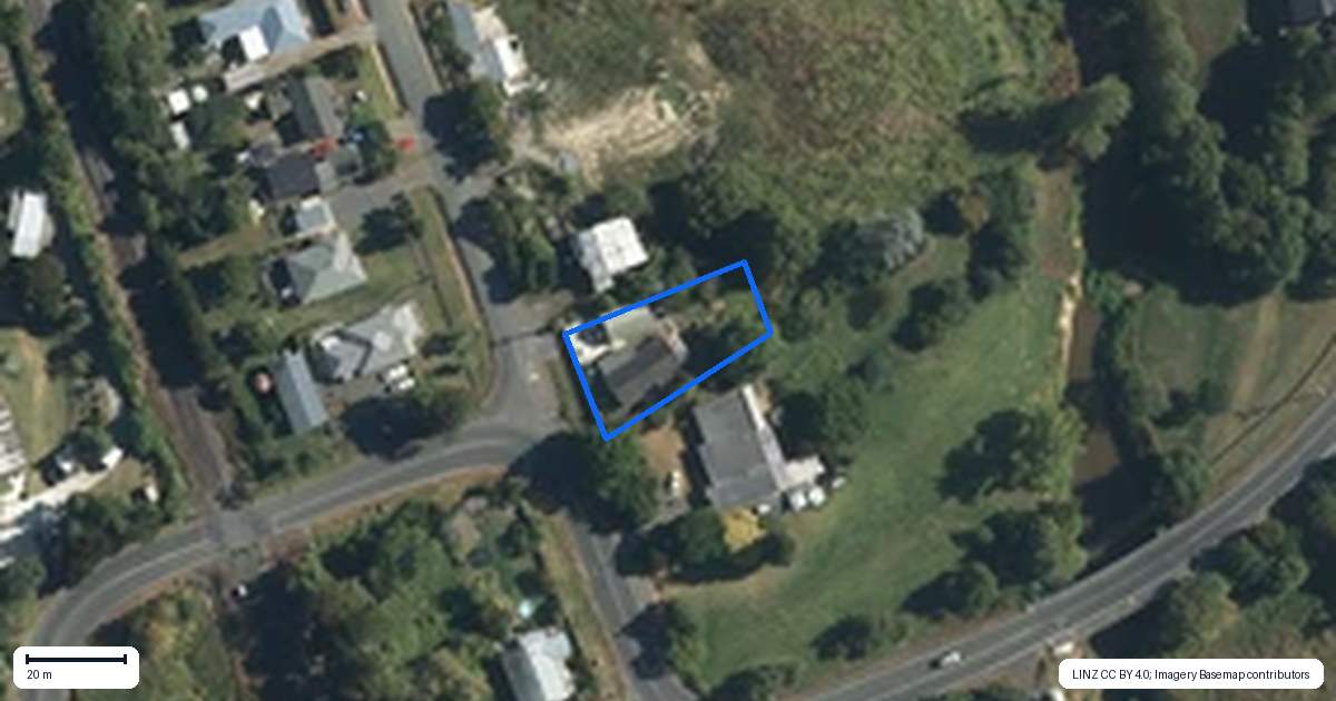 Property context map for 6 Cane Road, Waimauku