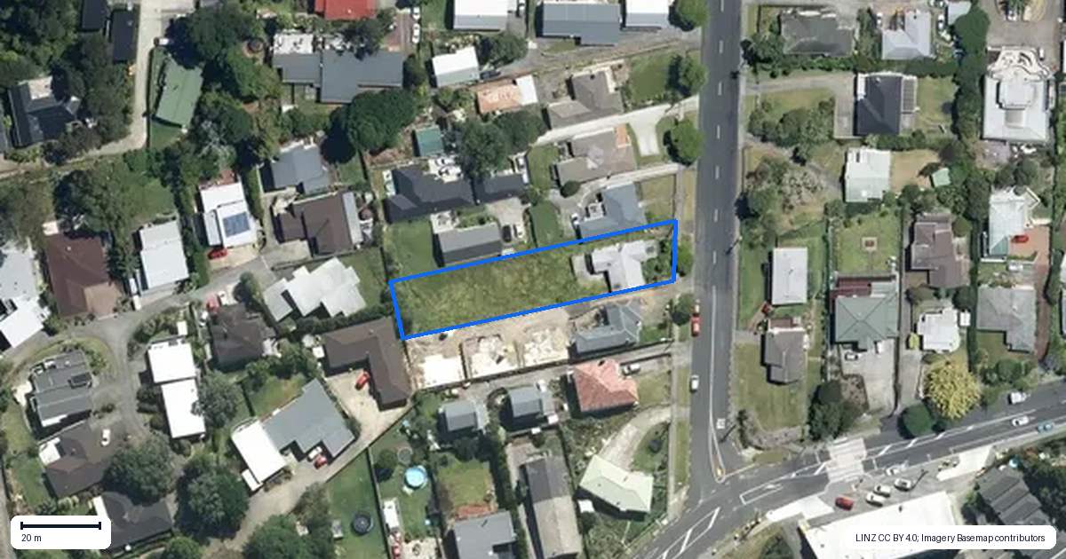 Property context map for 145 Rosier Road, Glen Eden, Auckland