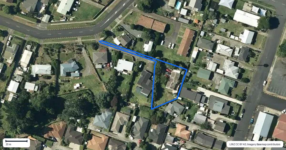 Property context map for 9C Jellicoe Avenue, Tuakau