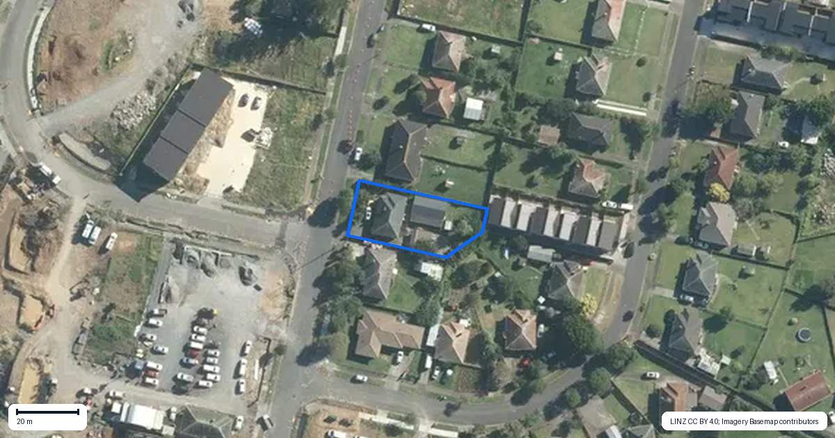 Property context map for 52 Heatherbank Street, Glen Innes, Auckland