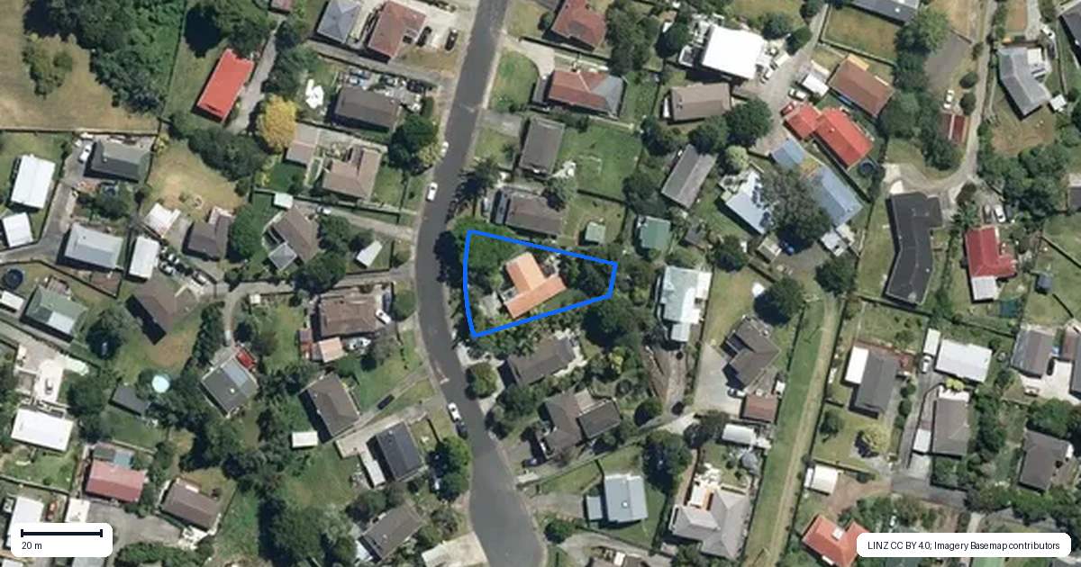 Property context map for 14 Adam Sunde Place, Glen Eden, Auckland