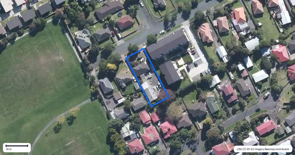 Property context map for 66B Taramea Street, Avondale, Auckland