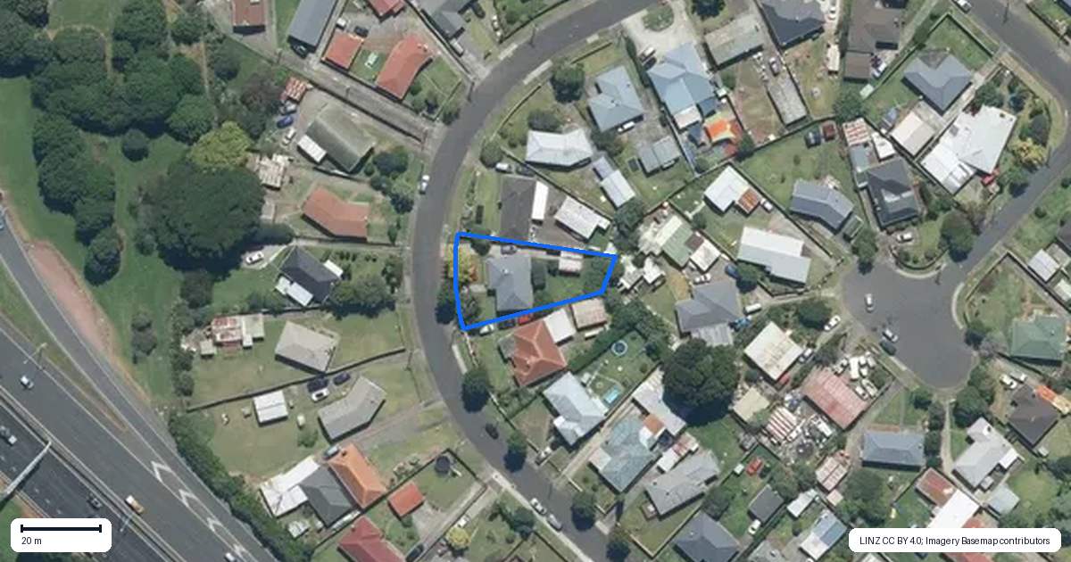 Property context map for 47 Clayton Avenue, Otara, Auckland