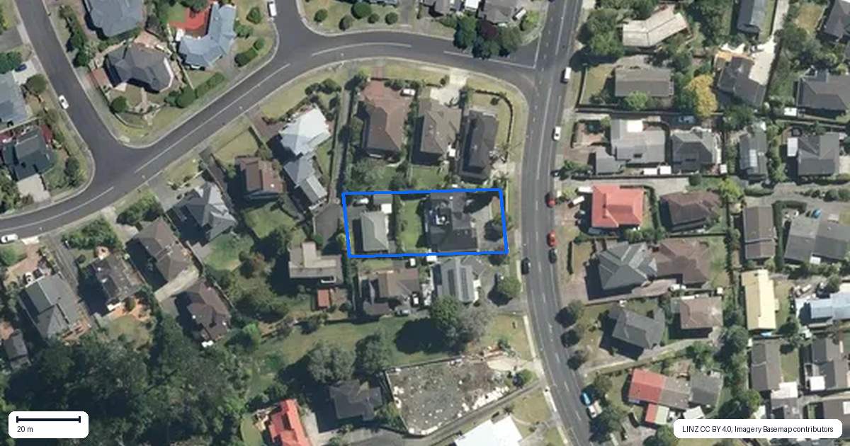 Property context map for 75 Halsey Drive, Lynfield, Auckland