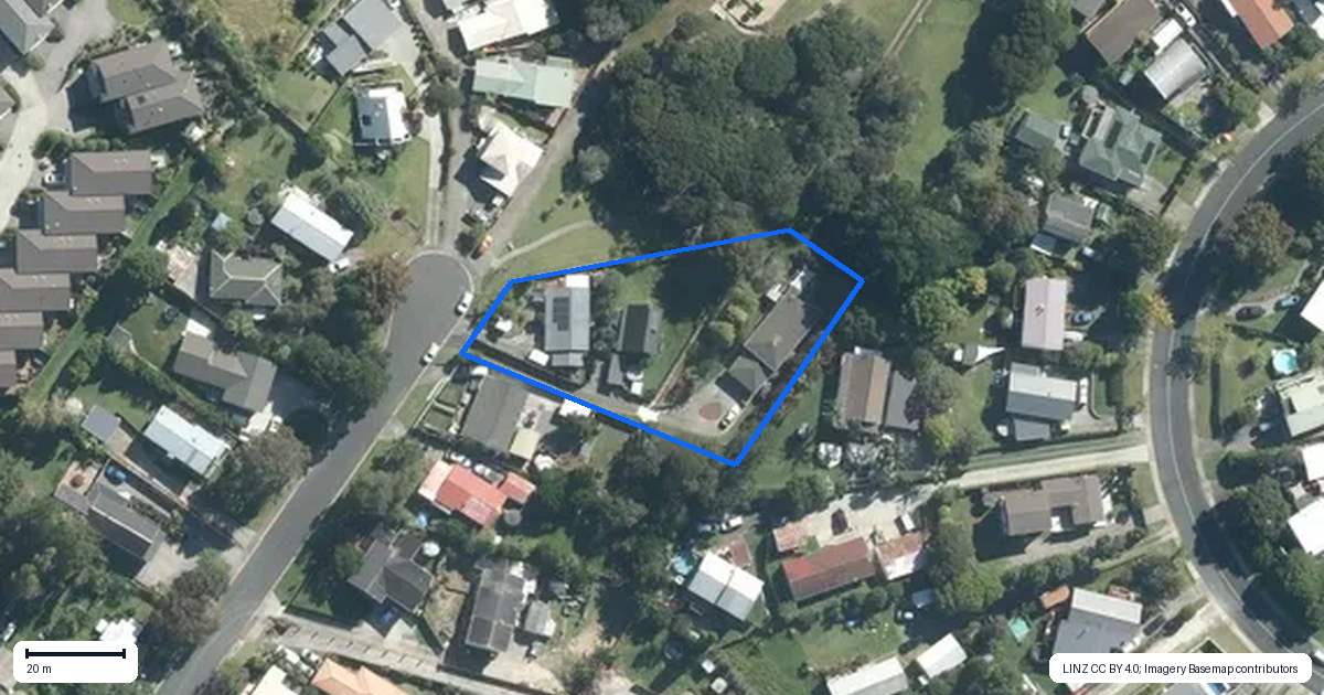 Property context map for 29 Shadon Place, Stanmore Bay, Whangaparaoa