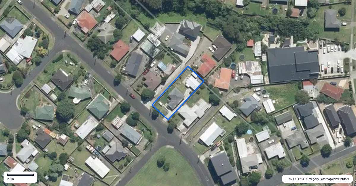 Property context map for 114 Clayton Avenue, Otara, Auckland