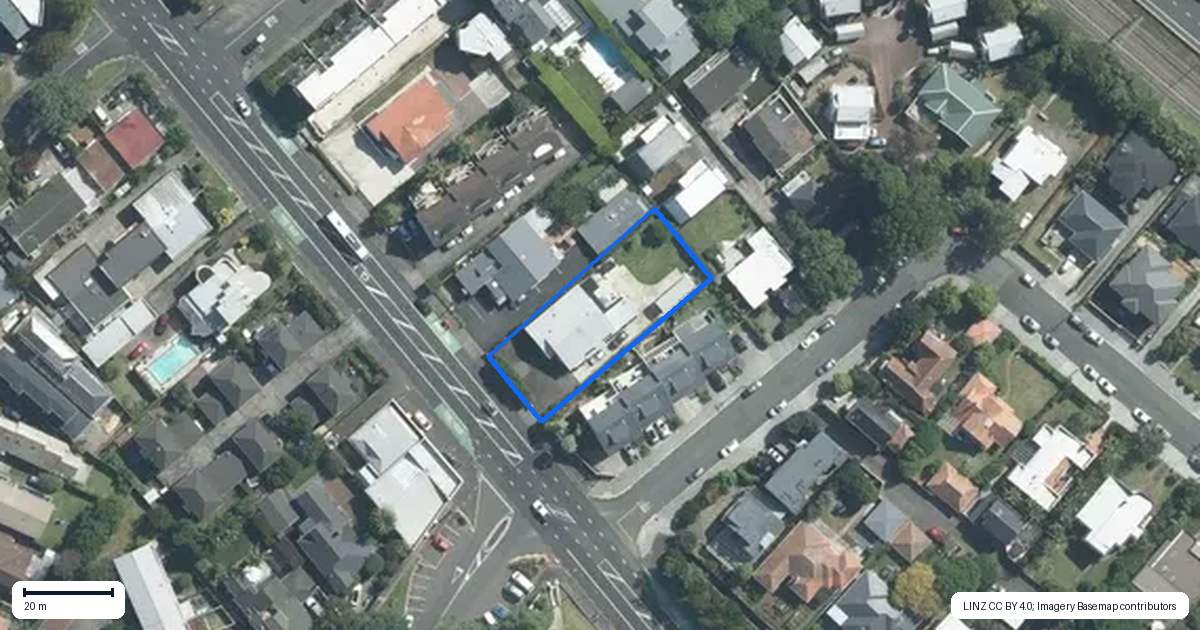 Property context map for 248 Great South Road, Greenlane, Auckland