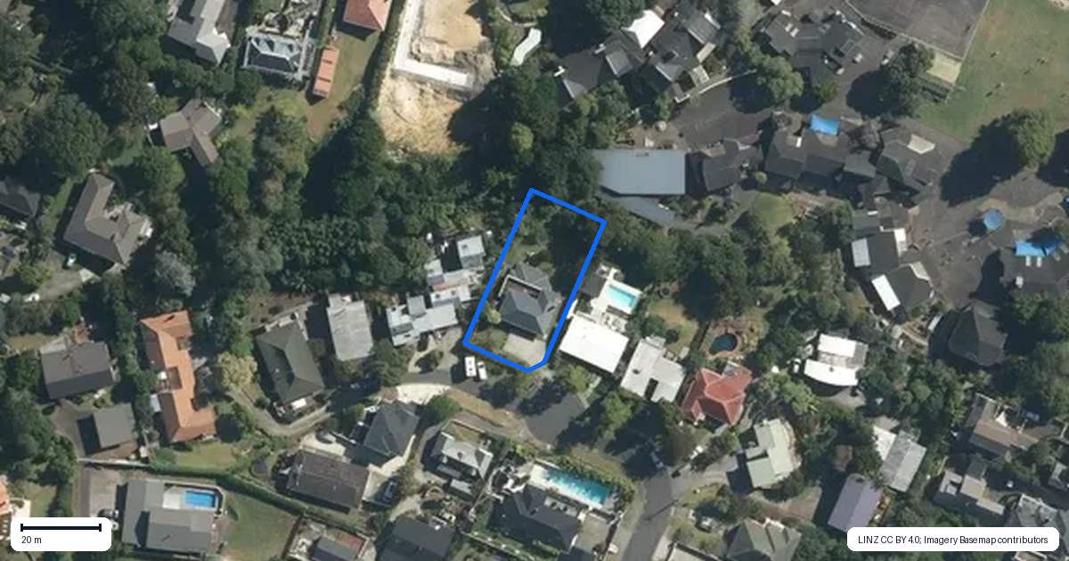 Property context map for 20 Malabar Drive, Ellerslie, Auckland