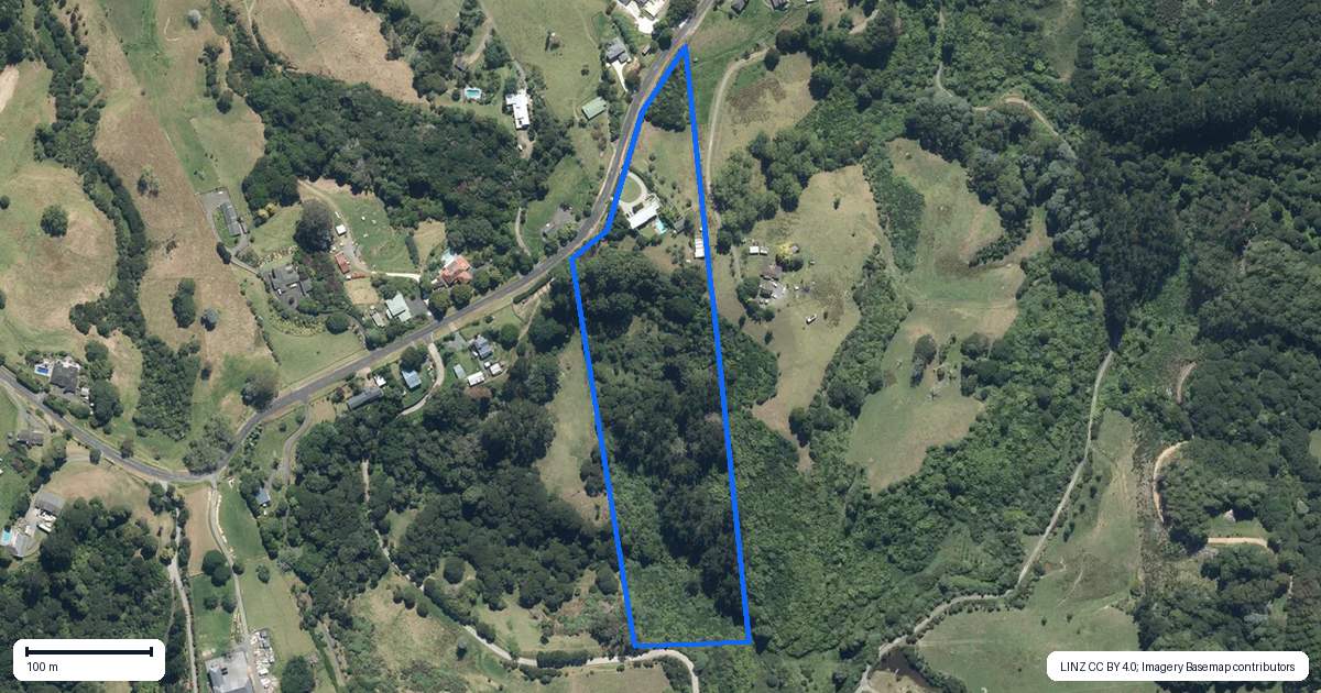 Property context map for 265 Trig Road, Whitford