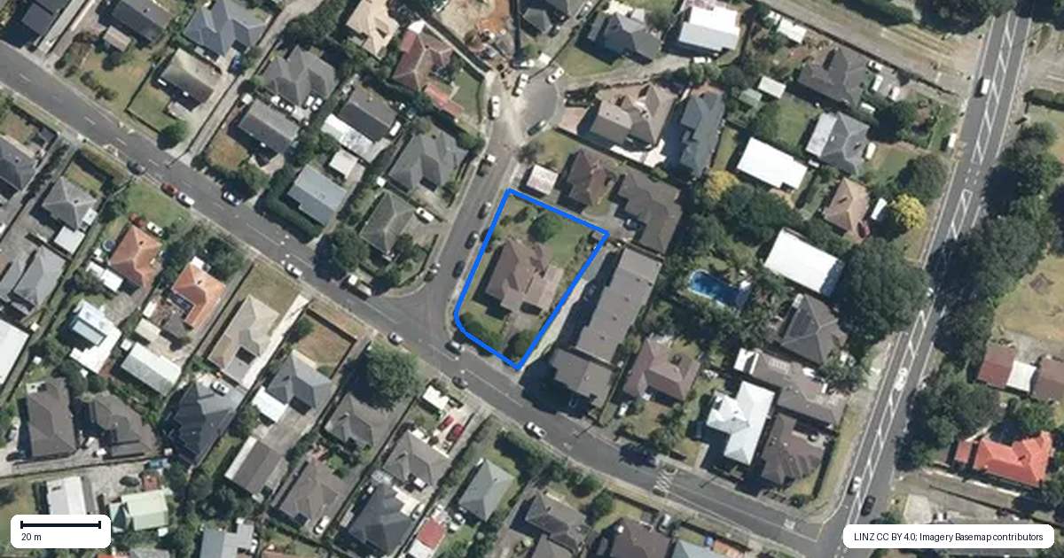 Property context map for 5 Haughey Avenue, Three Kings, Auckland