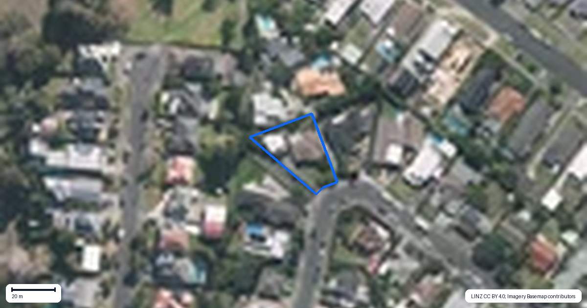 Property context map for 23 Tirotai Crescent, Westmere, Auckland