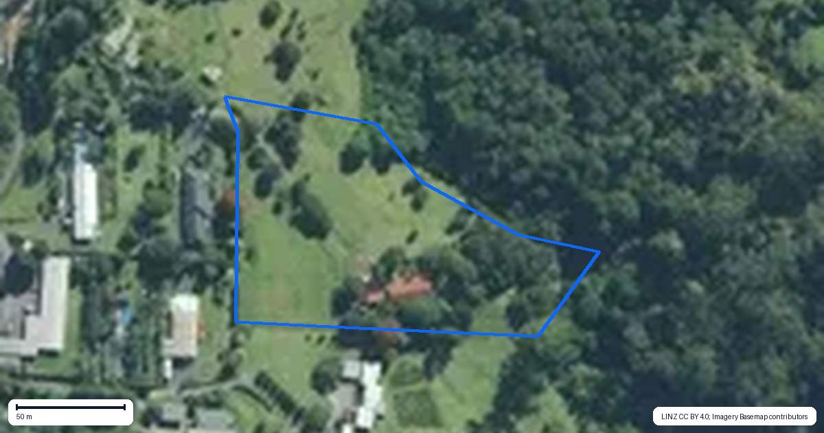 Property context map for 73 Hone Heke Road, Kerikeri