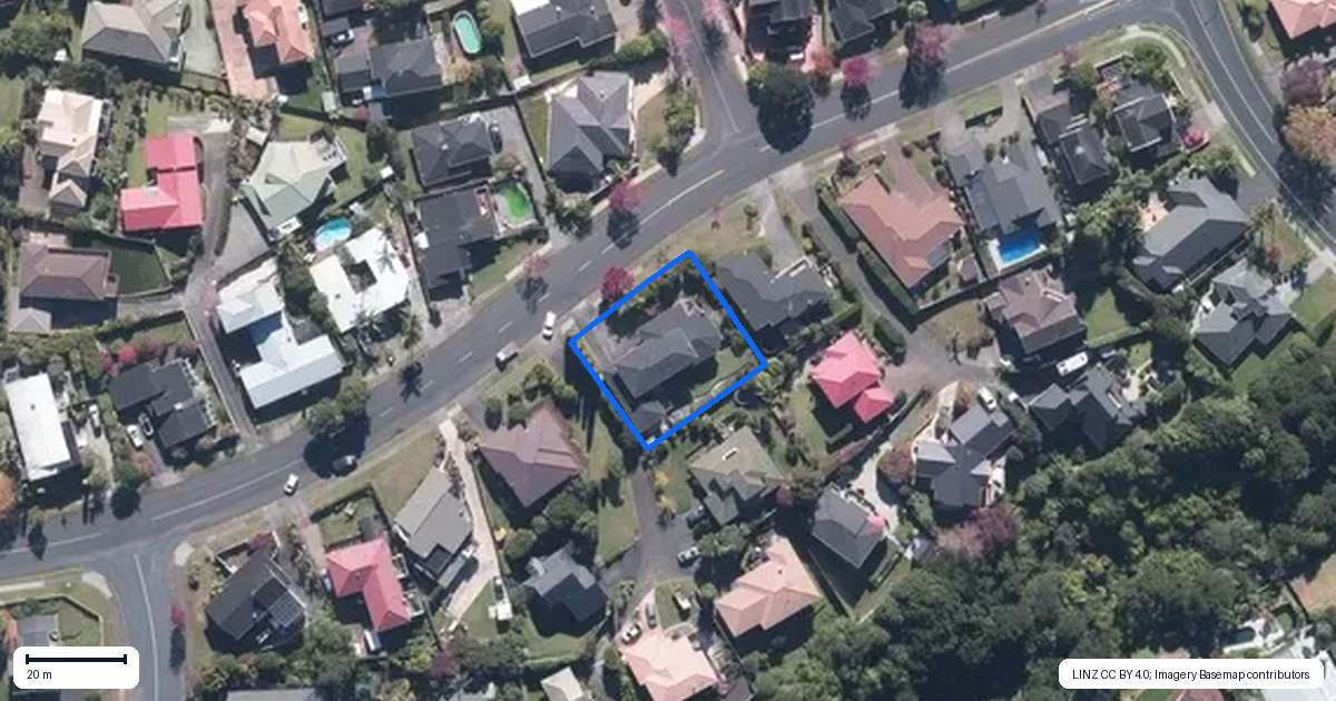 Property context map for 49 Westpark Drive, West Harbour, Auckland