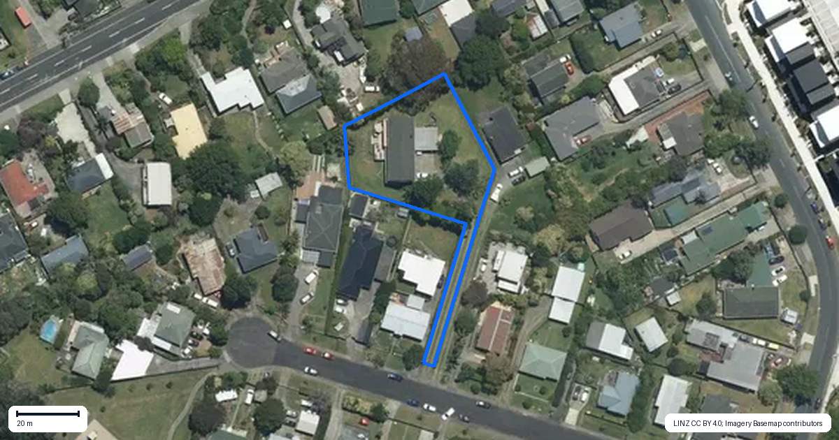 Property context map for 9 Nicolas Avenue, Glen Eden, Auckland