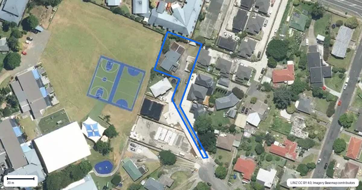 Property context map for 5 Dreadon Road, Manurewa, Auckland