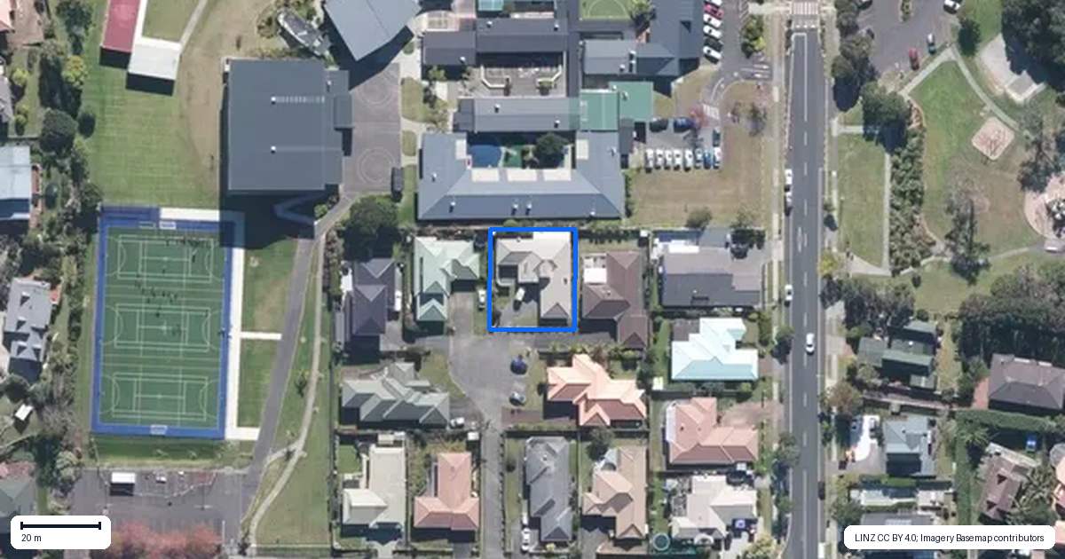 Property context map for 3A Picasso Drive, West Harbour, Auckland