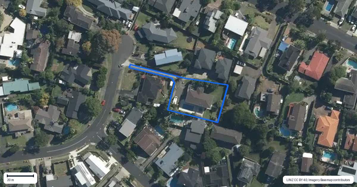 Property context map for 25 Roadley Avenue, Sunnyhills, Auckland