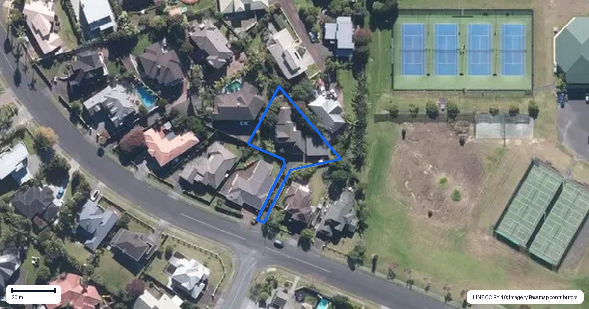Property context map for 35A Picasso Drive, West Harbour, Auckland