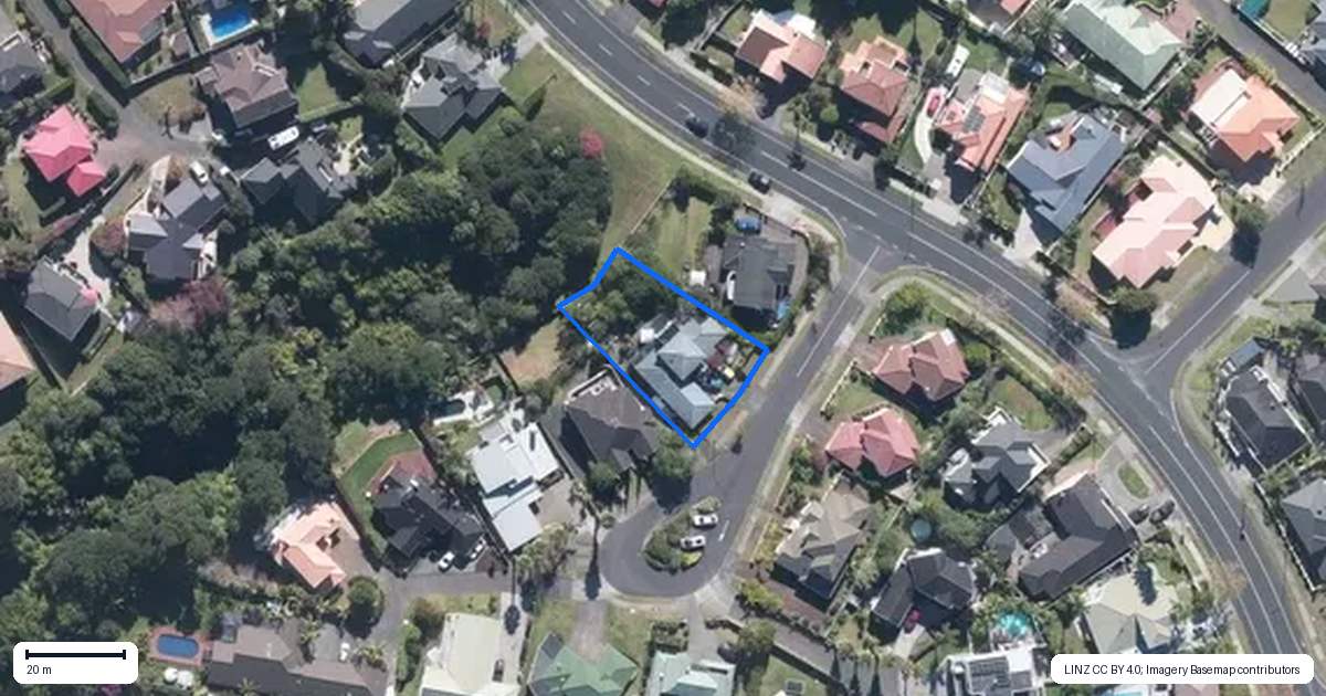 Property context map for 3 Hobie Court, West Harbour, Auckland