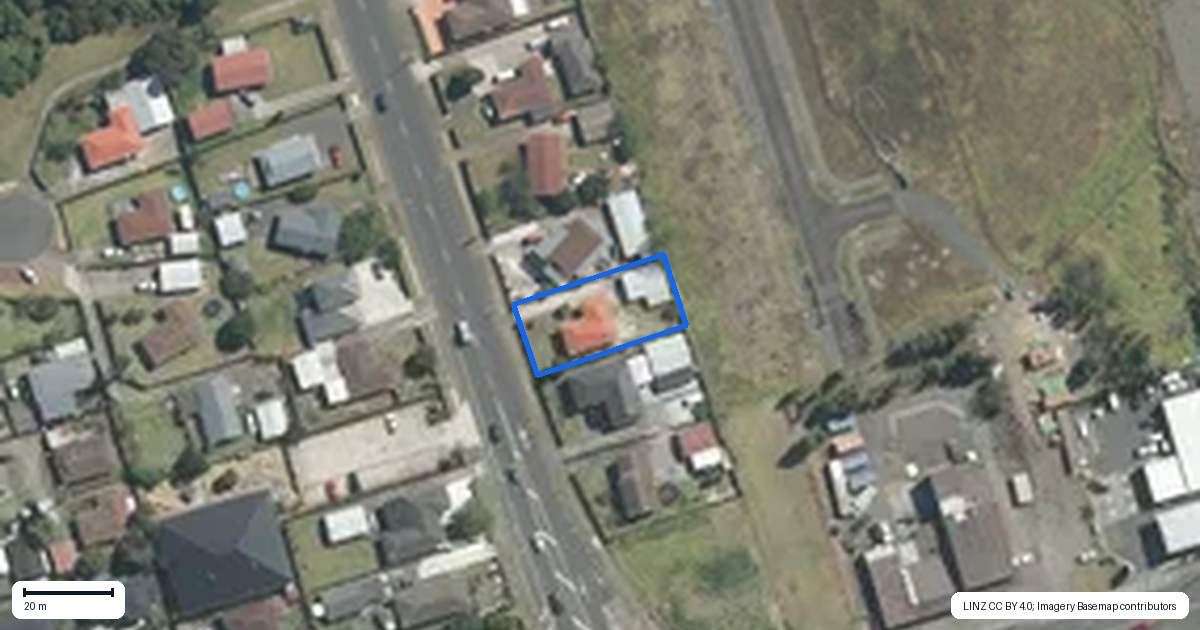 Property context map for 74 Mahunga Drive, Favona, Auckland
