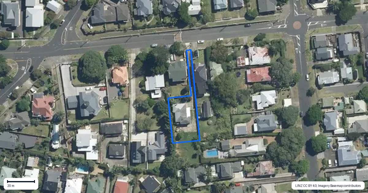 Property context map for 81A Arthur Street, Onehunga, Auckland