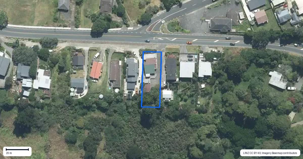 Property context map for 517 Whangaparaoa Road, Stanmore Bay, Whangaparaoa