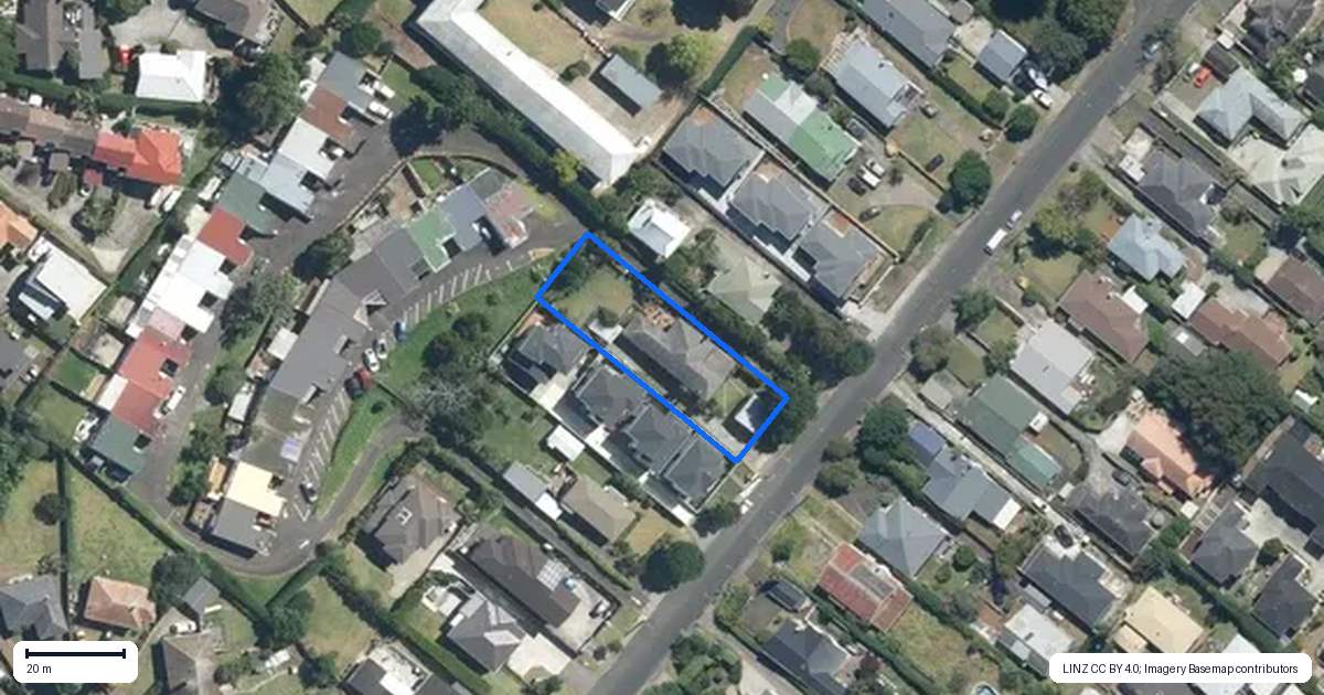 Property context map for 23 Aliford Avenue, One Tree Hill, Auckland
