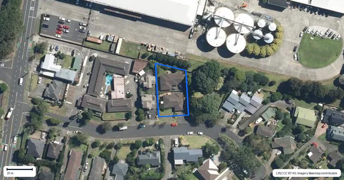Property context map for 12A Vagus Place, Royal Oak, Auckland