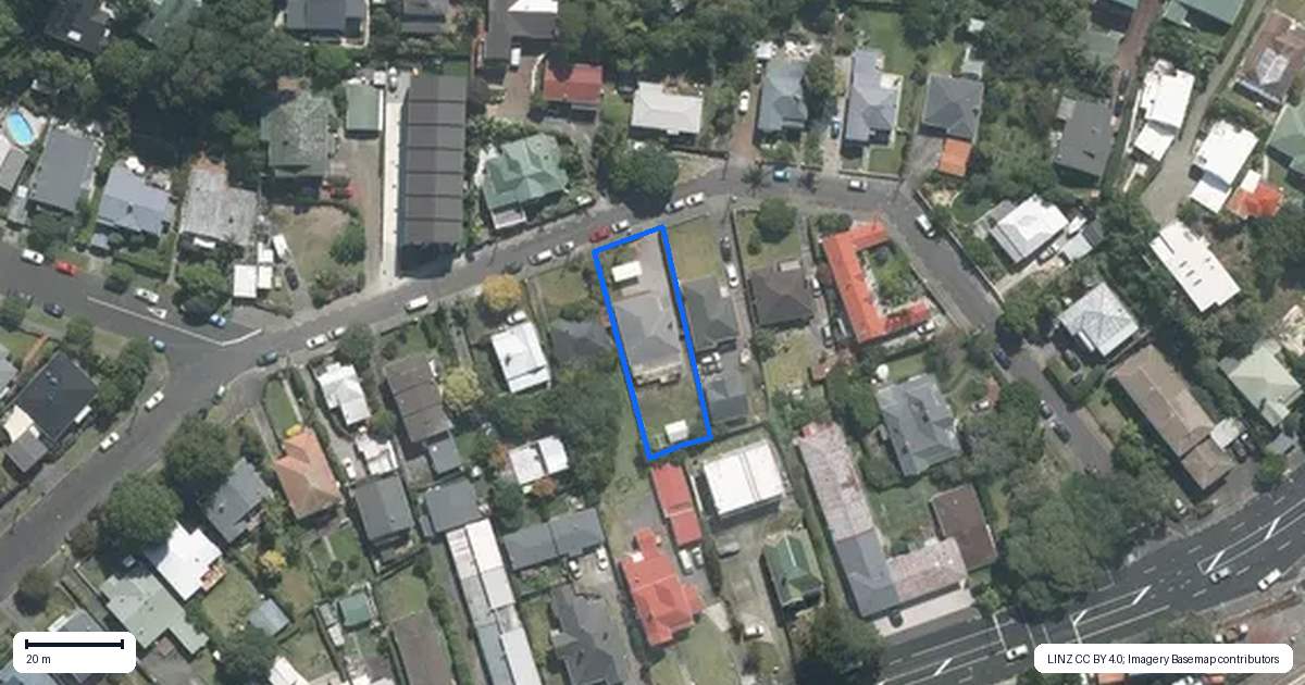 Property context map for 10 Wolseley Street, Morningside, Auckland