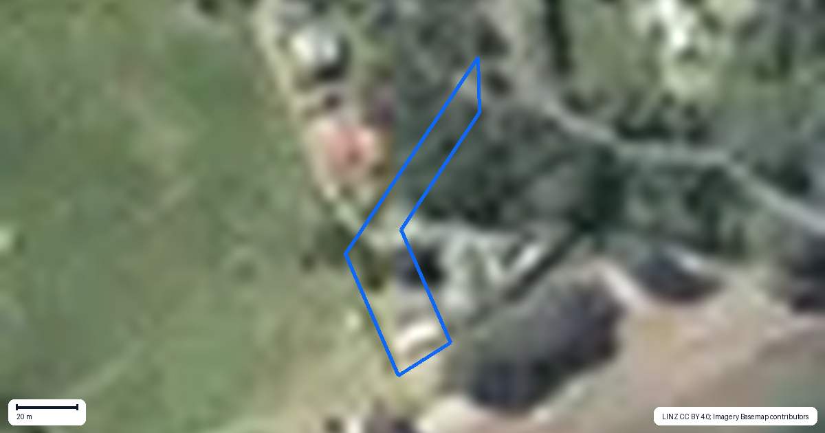 Property context map for 806 Takatu Road, Tawharanui Peninsula, Matakana