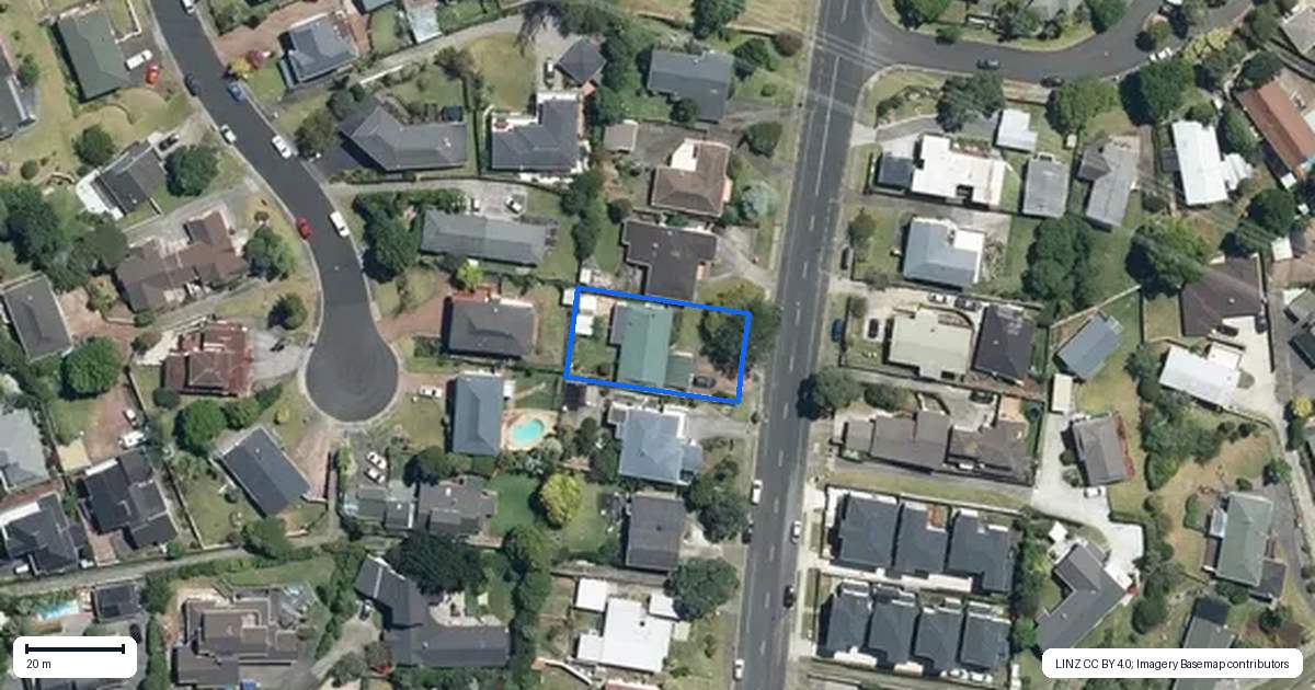 Property context map for 43 Halsey Drive, Lynfield, Auckland