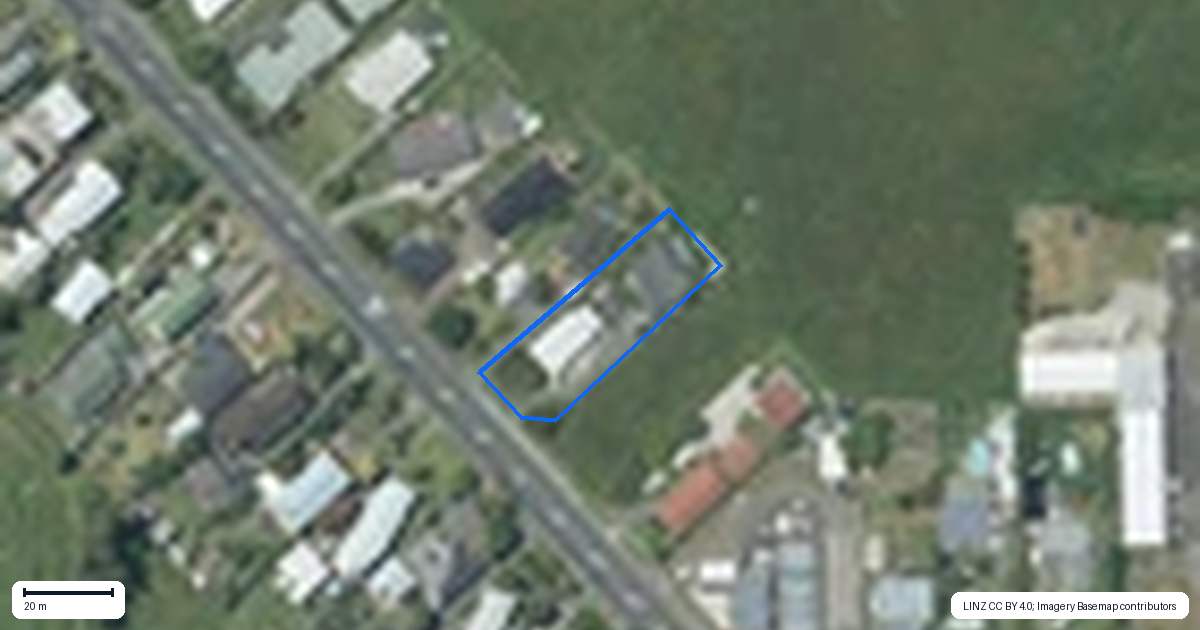 Property context map for 204 Parkhurst Road, Parakai, Helensville