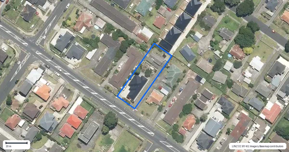 Property context map for 2/94 Carruth Road, Papatoetoe, Auckland