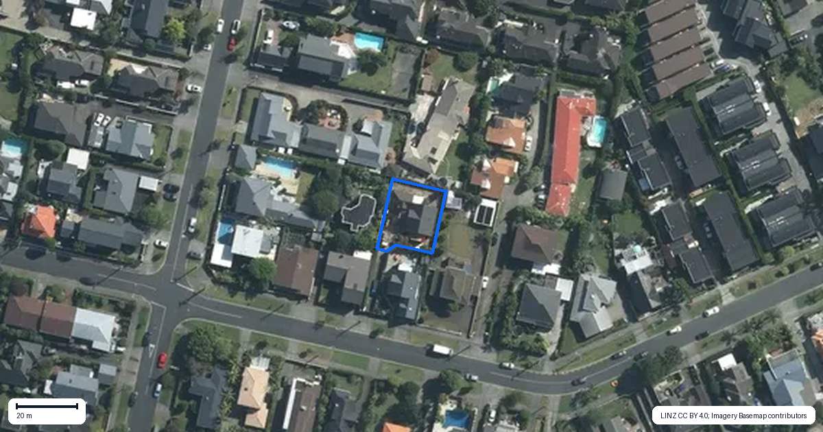 Property context map for 39A Towai Street, Saint Heliers, Auckland