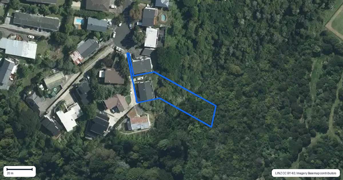 Property context map for 2/42 Kempthorne Crescent, Mission Bay, Auckland