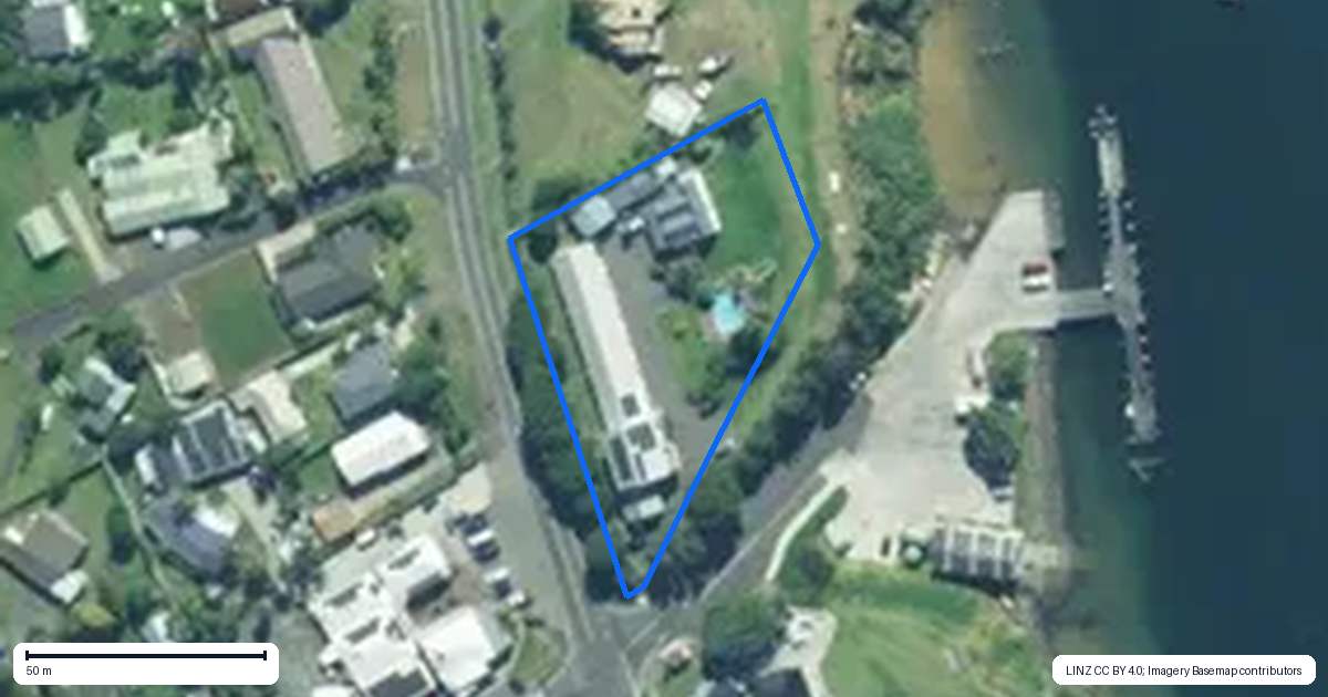 Property context map for 3 Pukenui Wharf Road, Pukenui