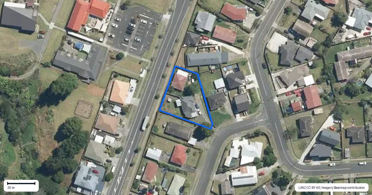 Property context map for 5 Manston Road, Mangere, Auckland