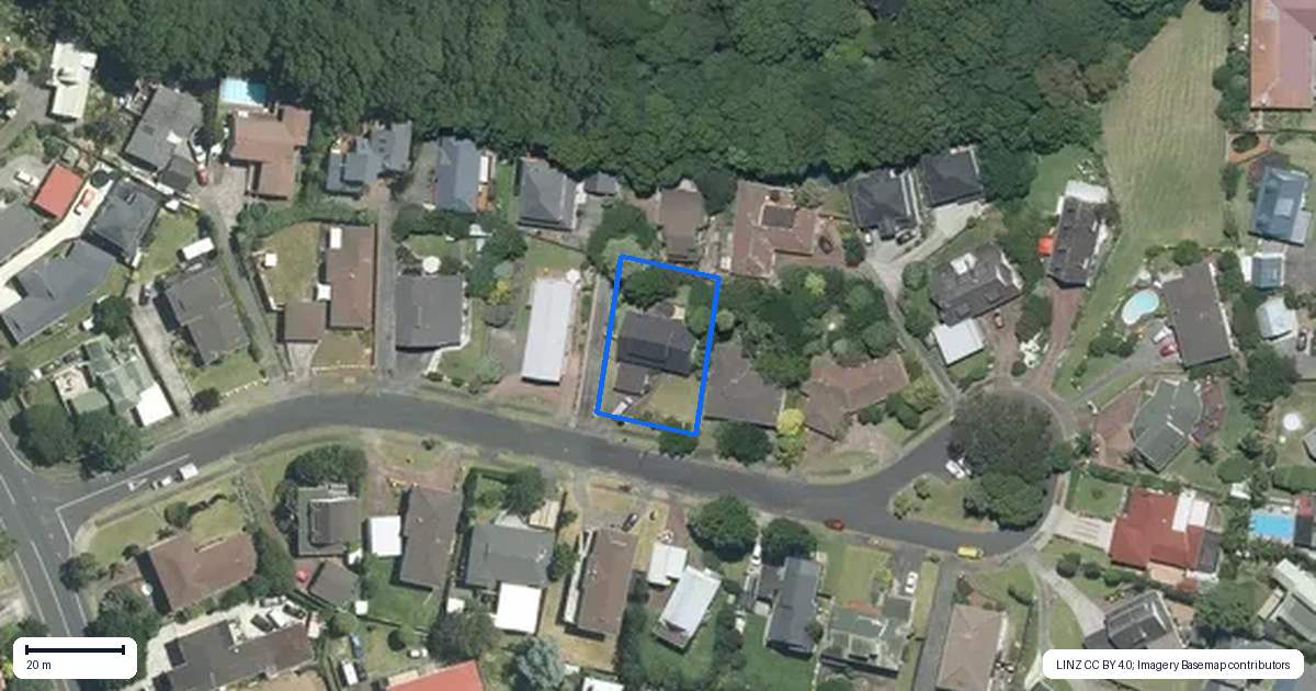 Property context map for 24 Deodar Place, Totara Heights, Auckland
