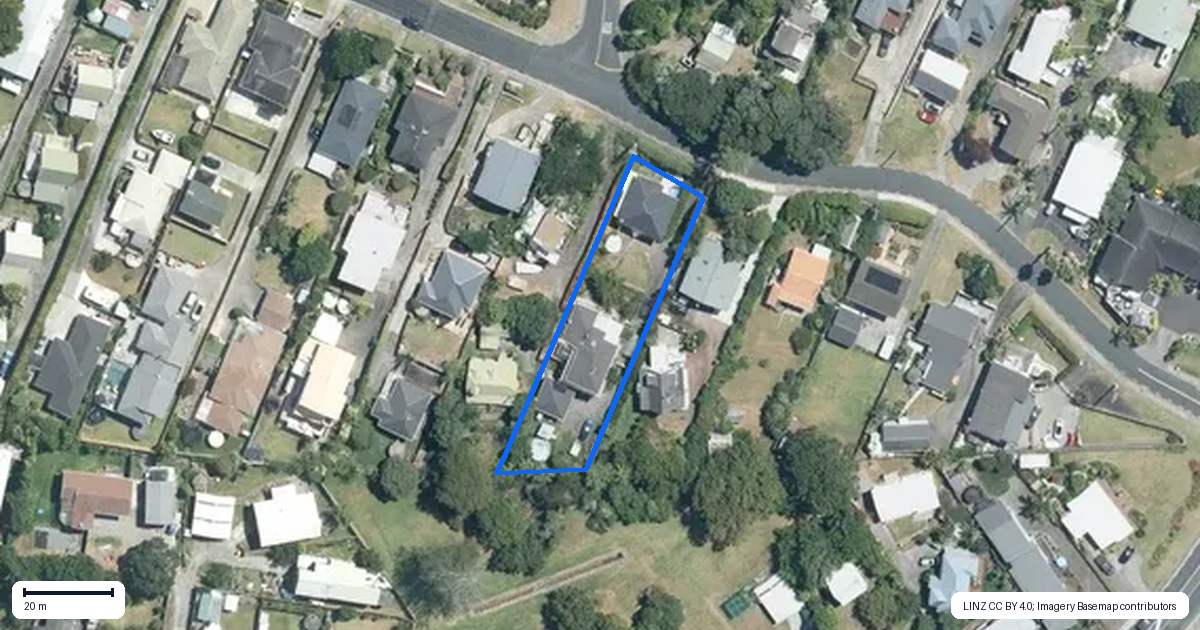 Property context map for 10 Zealandia Road, Manly, Whangaparaoa