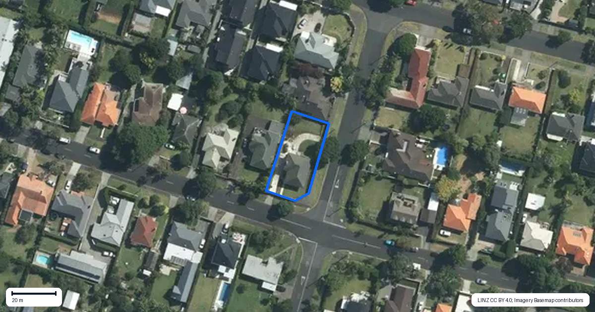 Property context map for 24 Whitehaven Road, Glendowie, Auckland